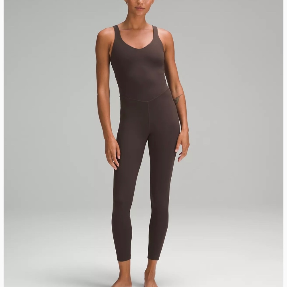 lululemon Align™ Bodysuit 25" Espresso size 10